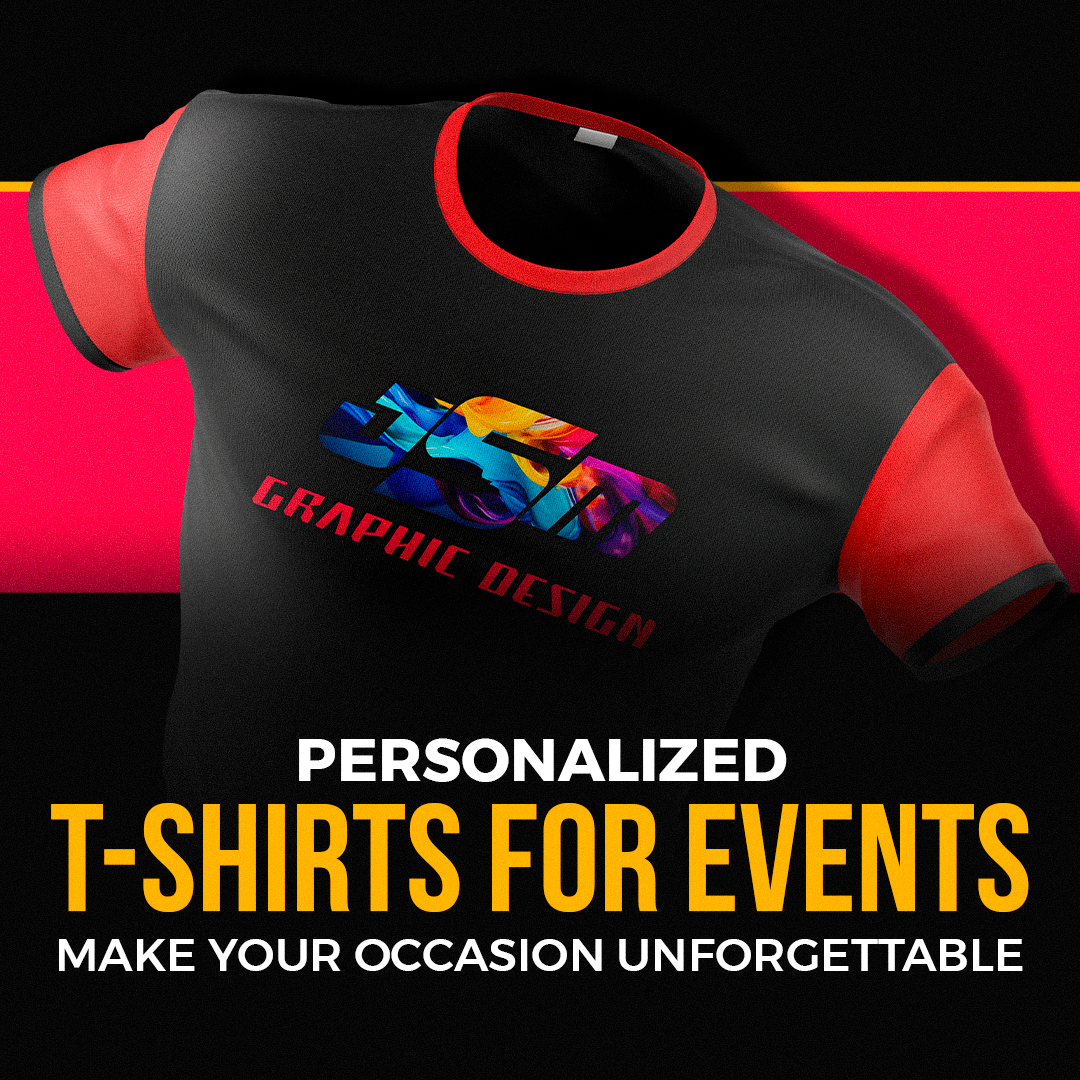 Personalized T-Shirts for Events: Make Your Occasion Unforgettable