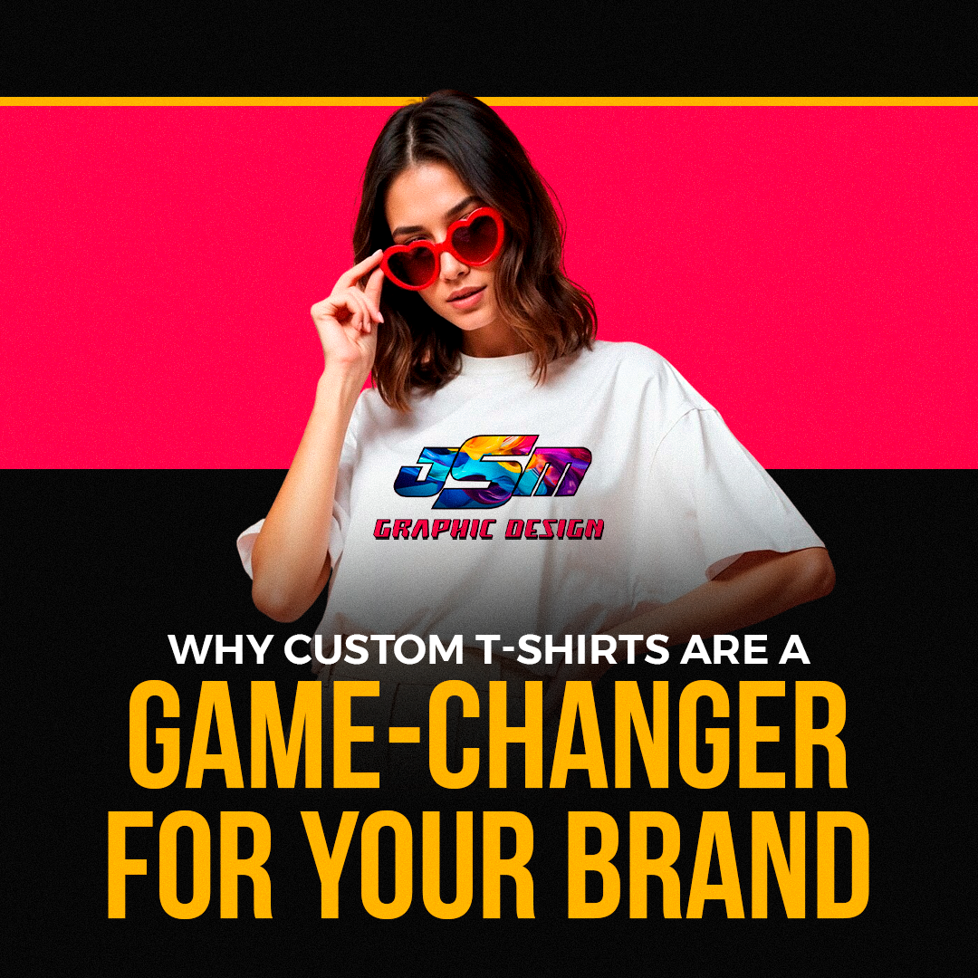 Why custom t-shirts are a game-changer for your brand